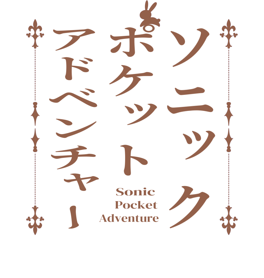 ソニックポケットアドベンチャー  Sonic   Pocket   Adventure